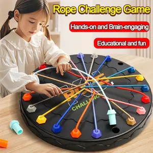 Rope Unravelling Game/ Mainan Edukasi Anak/ Mainan Edukasi Yang Logis/ Mainan Interaktif Orangtua-Anak/ Permainan Pesta Keluarga