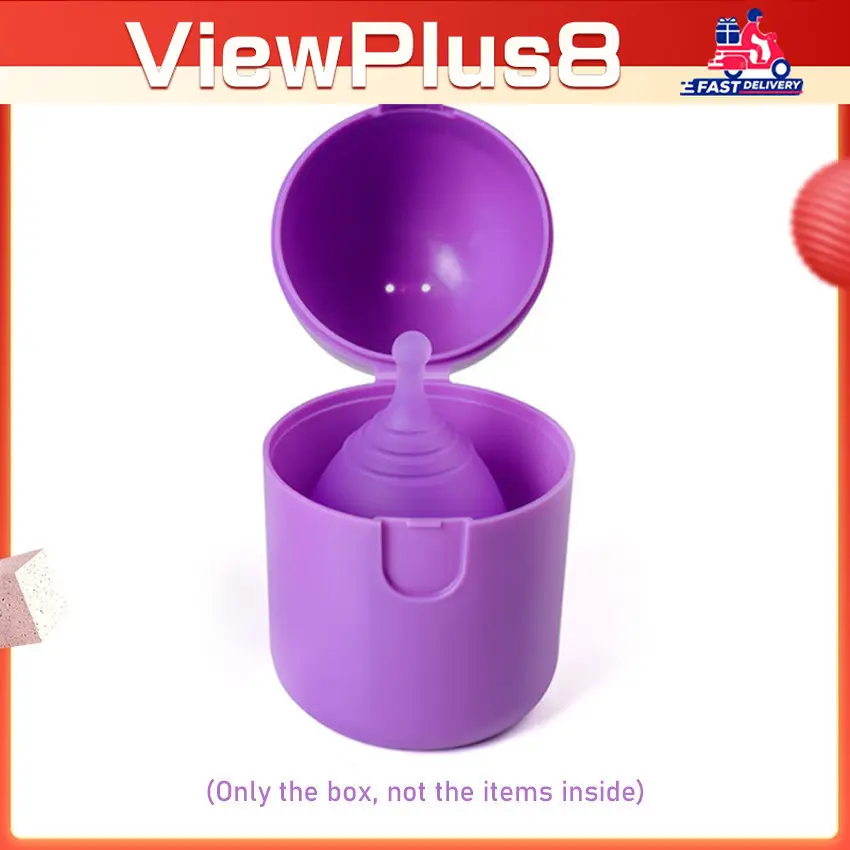Menstrual Cup Case Portable Untuk Penyimpanan Dan Sterilisasi Anti Debu