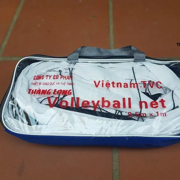 Lưới bóng chuyền có cáp Fe bọc PVC Thăng Long - Tiêu chuẩn thi đấu Sport 0