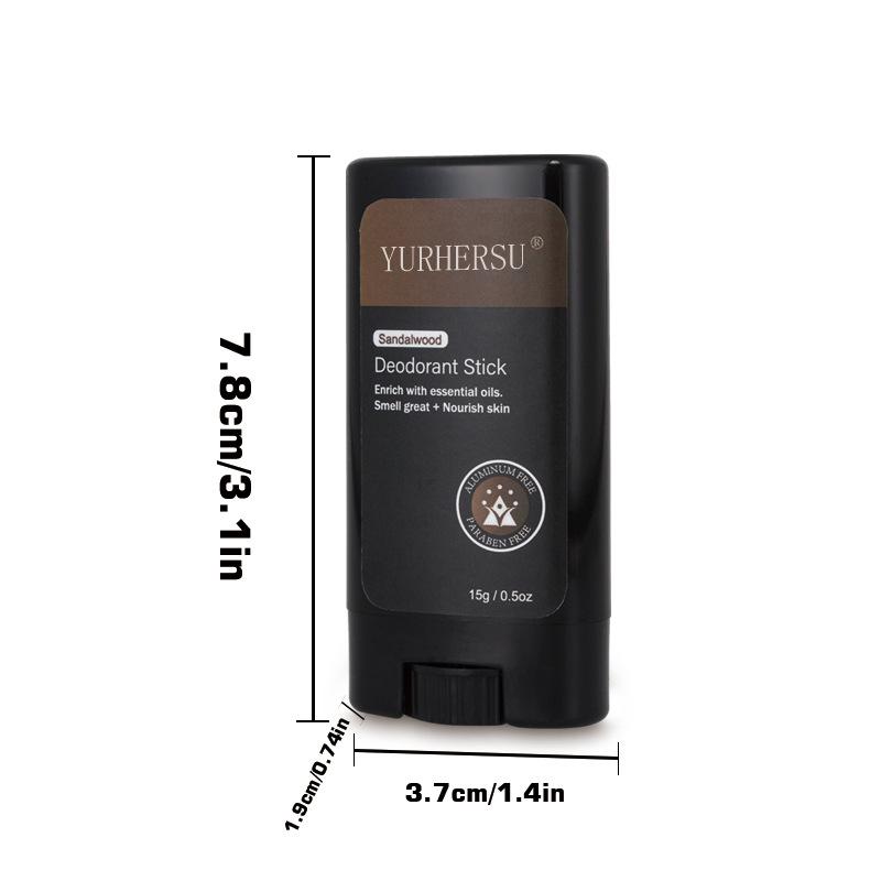 Men's Fragrance Deodorant Balm Fragrance Lasting Refreshing Fade Odor Solid Perfume Antiperspirant Antiperspirant 3