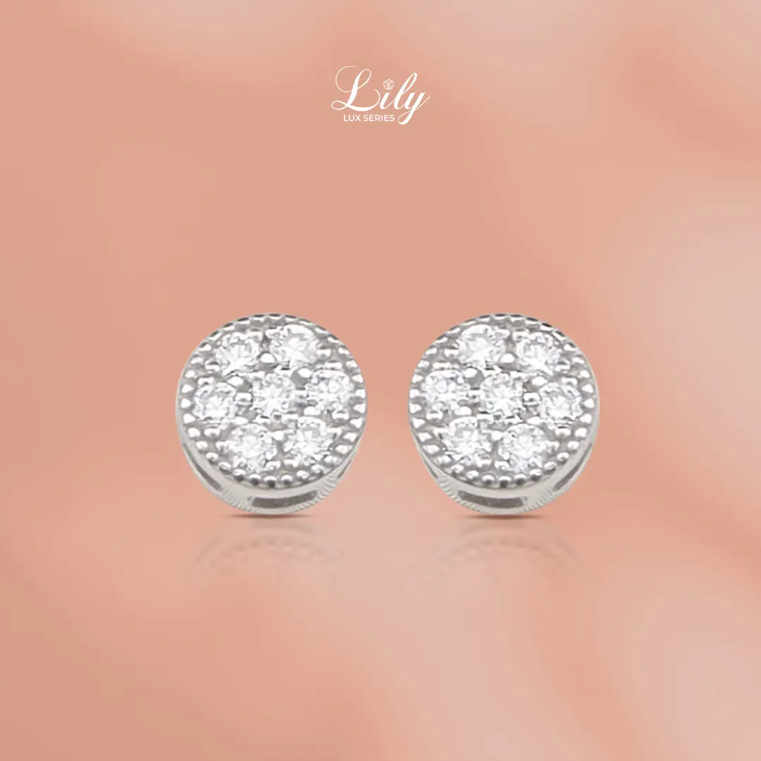 Summer Anting Wanita Moissanite Silver S925 Lily 5039/5053/5091