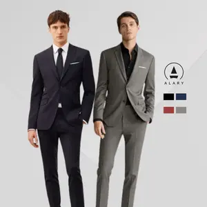 ALARY VIALI - Setelan Jas Formal Pria Dewasa atasan dan Celana / Setelan Jas Nikah / Setelan Jas wisuda Pria / Stelan Jas Casual / Stelan Blazer  Pria Dewasa Slimfit Kantor
