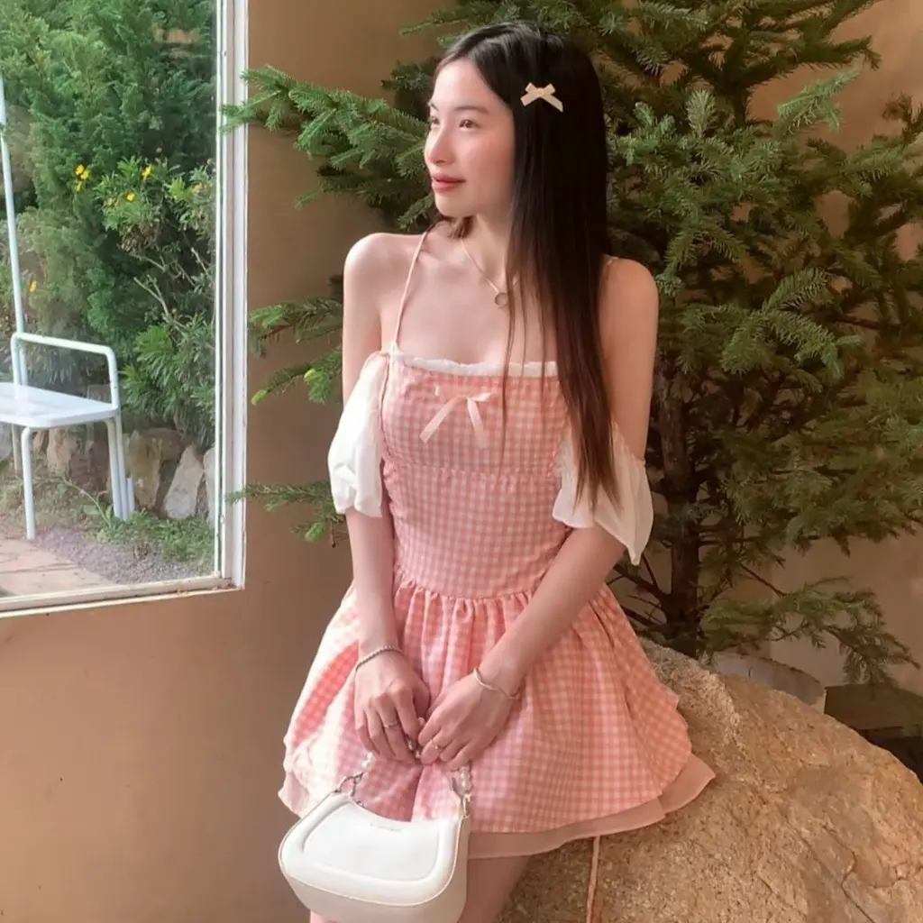 Gwyneth - Ariel Doll Dress - Đầm búp bê xòe thắt dây eo tôn dáng