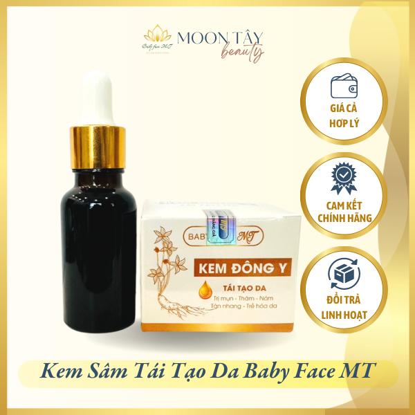 Kem Sâm Tái Tạo Da Baby Face MT - Moon Tây Beauty