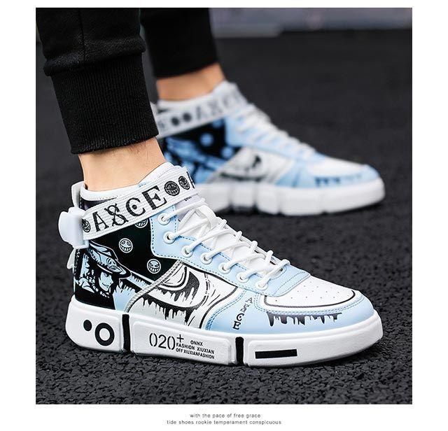 Product Introduction of Spring And Autumn Boys' Shoes Boys AJ High-Top Sports Sneakers 8 Years 9 Big Kids 11 Children 10 White Shoes Girls 17