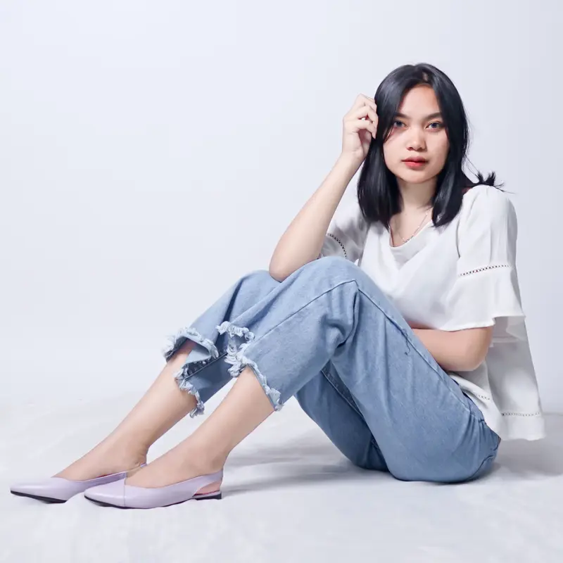 Lapepa Freya All Colors Flatshoes | sepatu flat wanita kekinian terbaru warna hitam cokelat olive putih biru salem lilac mint maroon official mall yuk beli flatshoes lokal kualitas import korea Shoes Cewek 6