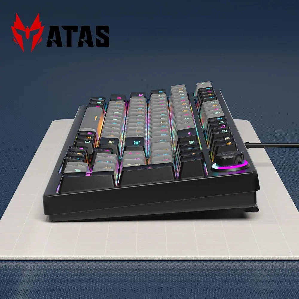 Bàn phím cơ ATAS ZA981 V3 98 Key - Hotswap - Red swtich - LED 9 chế độ - Kết nối Type-C | BigBuy360 - bigbuy360.vn Bàn phím cơ ATAS ZA981 V3 98 Key - Hotswap - Red swtich - LED 9 chế độ - Kết nối Type-C | BigBuy360 - bigbuy360.vn