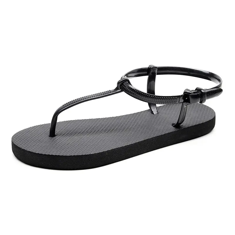 Giày Sandal Ngón Chân Kẹp Nữ Mẫu Mới Chống Trượt Đáy Phẳng "giao Hàng Trong Vòng 24 Giờ" Shoes DéP