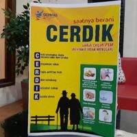 Gambar Poster Lansia Cerdik, Poster Promkes untuk Usia Lanjut, Hidup Sehat dengan Cerdik dari Sahabat Sejasa Kab. Sleman 2 Tokopedia