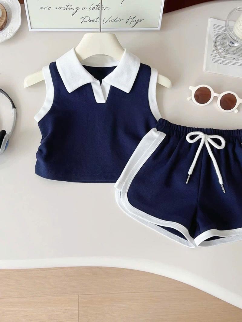 Product Introduction of COMBO Set bộ pô lô ba lỗ cho bé gái,dễ thương,chất mềm mại thoáng mát cho bé 6