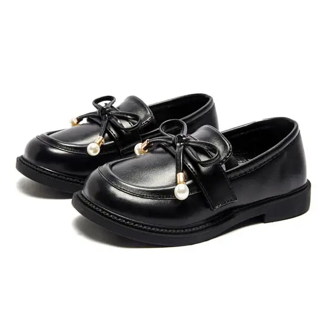 Fashion Anak Cewe Sepatu Docmart Model Pita Simpul Cantik Mewah Size 26-35 Murah Bisa COD / bayar di tempat 2