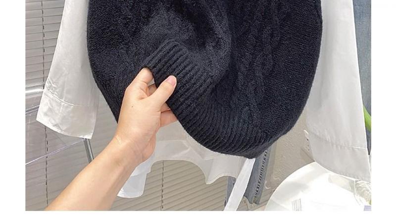 Product Introduction of Áo Len Không Tay Xoắn Cổ Điển Bộ Sưu Tập Mùa Xuân Và Mùa Thu, Dành Cho Nữ, Phong Cách Hàn Quốc, Váy Băng Quấn Dáng Rộng Rãi, Áo Vest Dệt Kim, Cổ Tròn Bên Ngoài, Hàng Mới Về Năm 2025 20