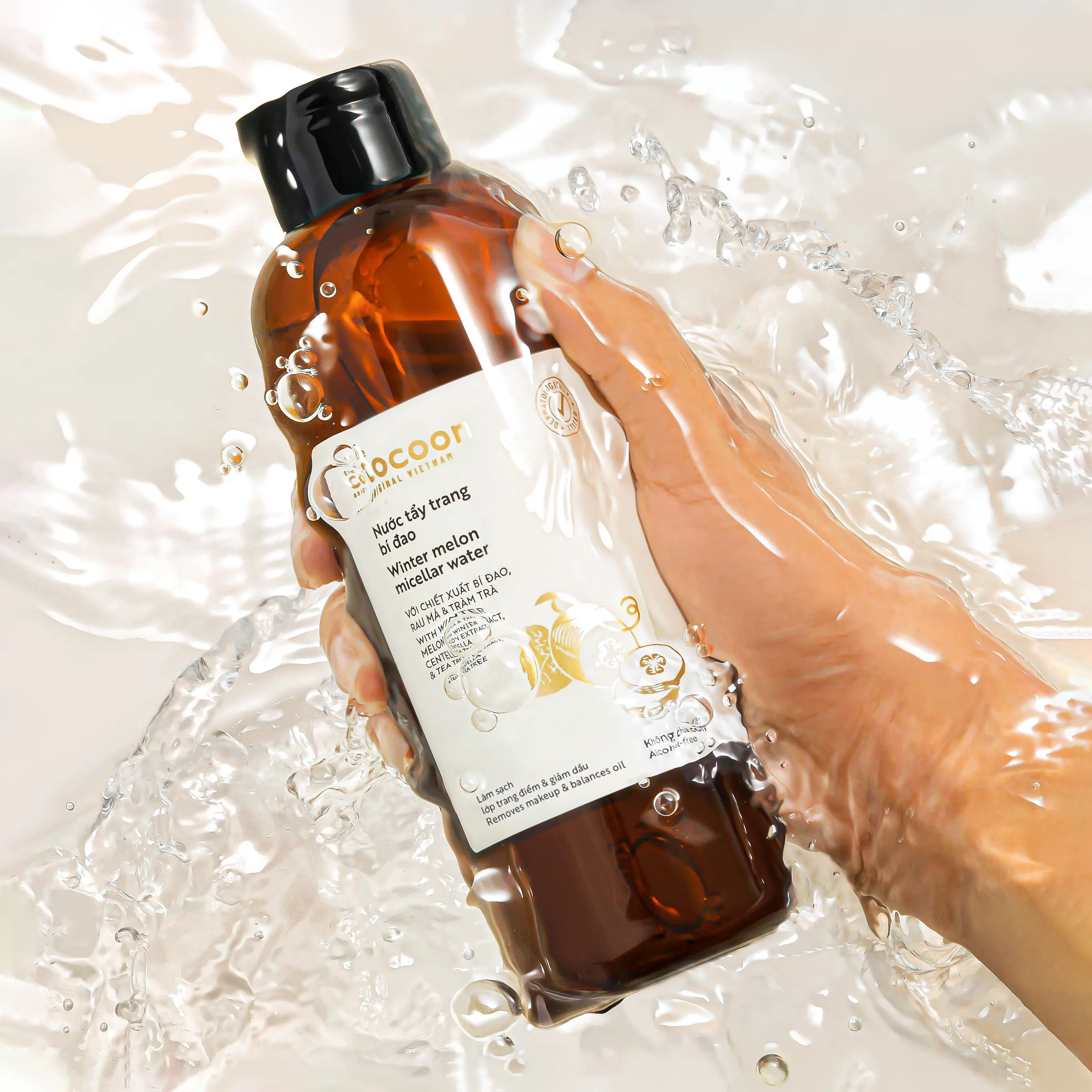 Combo 2 Bigsize - Nước tẩy trang bí đao Cocoon tẩy sạch makeup & giảm dầu 500ml | BigBuy360 - bigbuy360.vn