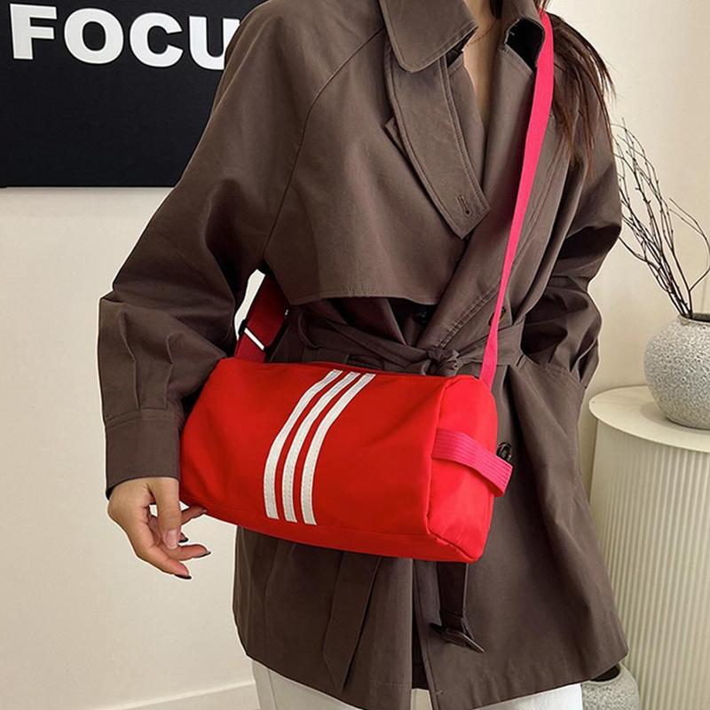 Product Introduction of Túi Xách Túi Đeo Chéo, Thời Trang Vải Oxford Mới, Dành Cho Phụ Nữ Và Unisex, Thiết Kế Tương Phản, Đơn Giản, Q8U1 14