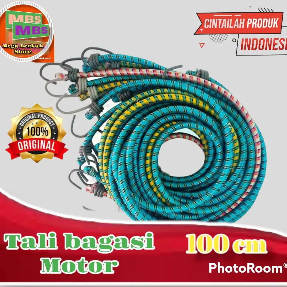 TALI IKAT BAGASI MOTOR TALI BAGASI MOTOR MULTI FUNGSI 100CM