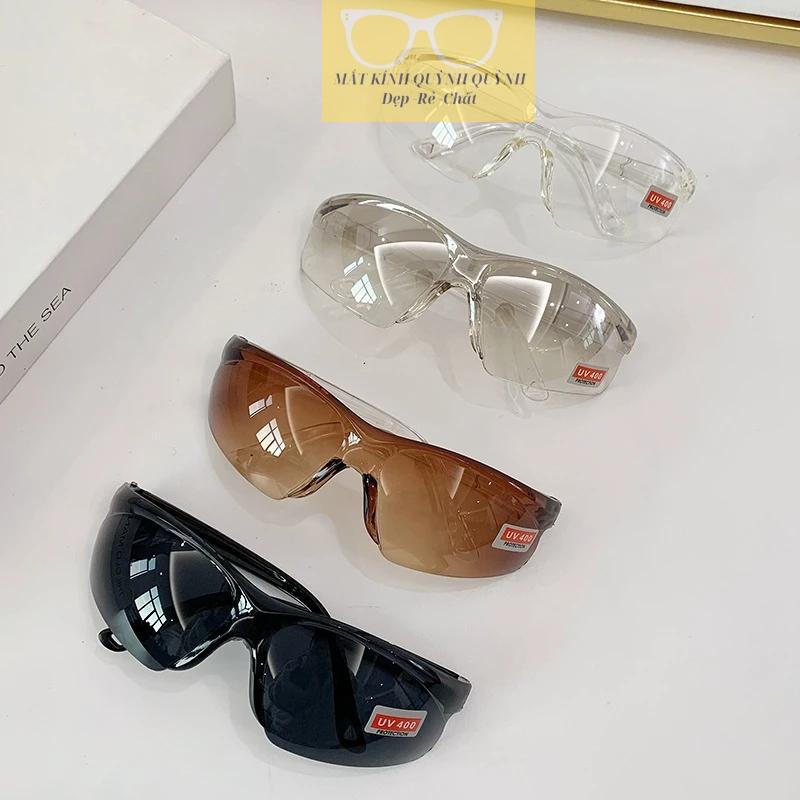 Kính mát nam nữ thời trang kính râm đi đường chống Uv400 chống bụi 501 chống giọt bắn