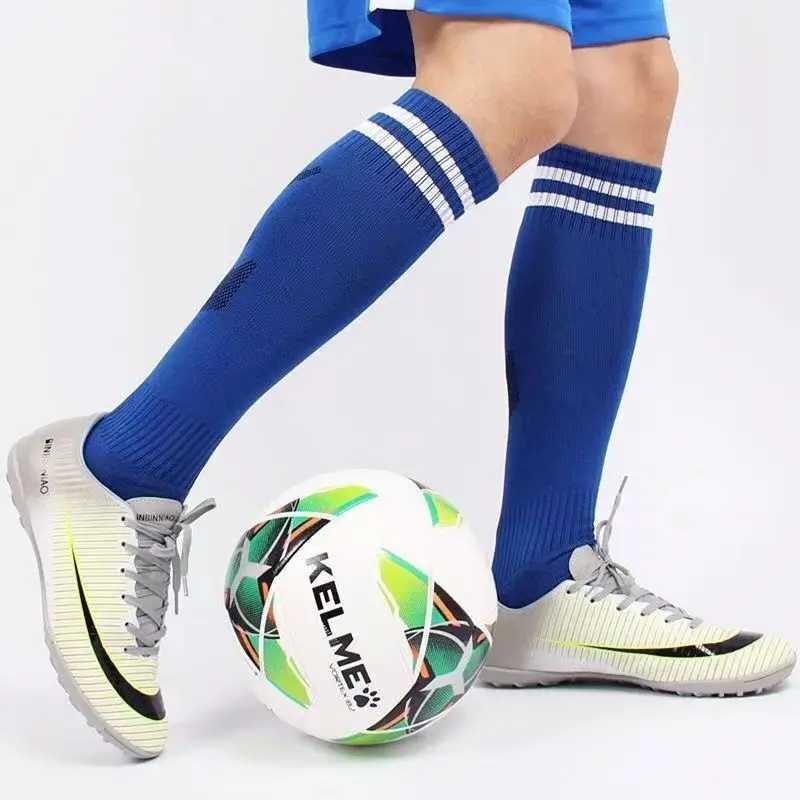 Professional knee high sports thick socks, long socks towels, sweat absorbing, men's and women's adult children's soccer, anti slip