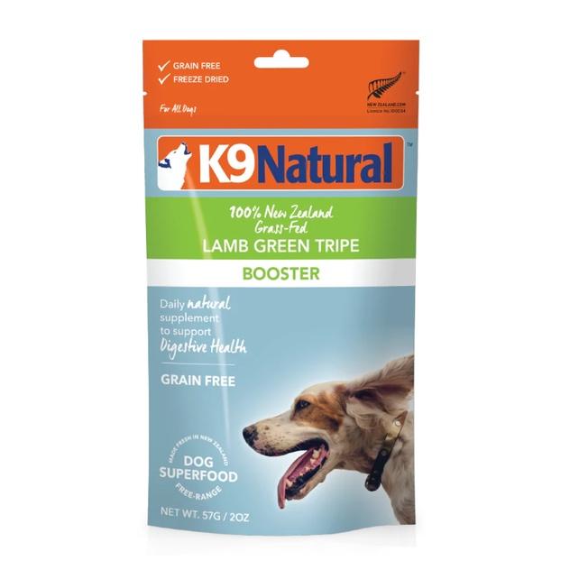 Product Introduction of original K9 Natural Lamb Green Tripe FreezeDried Booster 4
