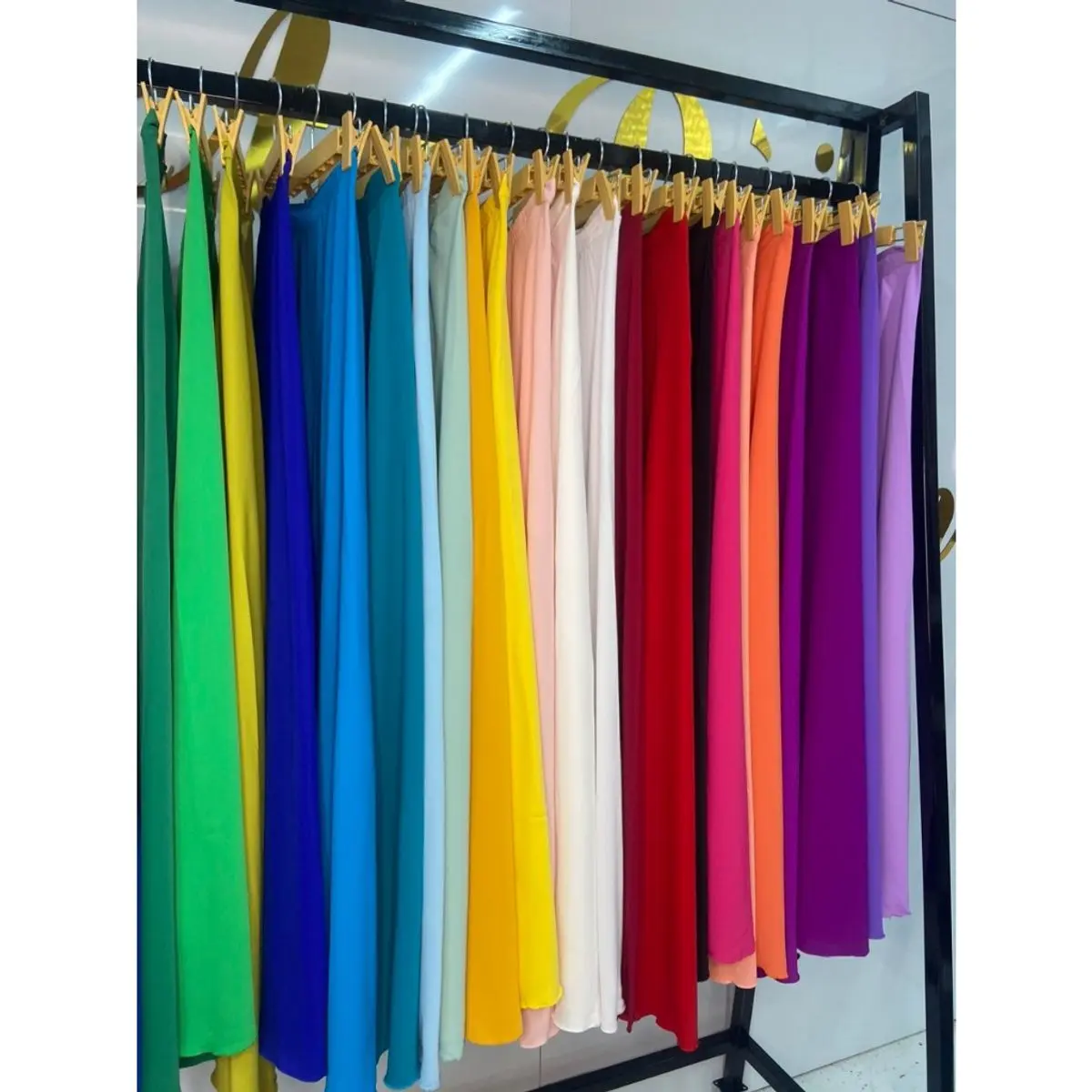 Quần Giả Váy  Chất Liệu Lụa Mỹ Co Giãn Thoáng Mát