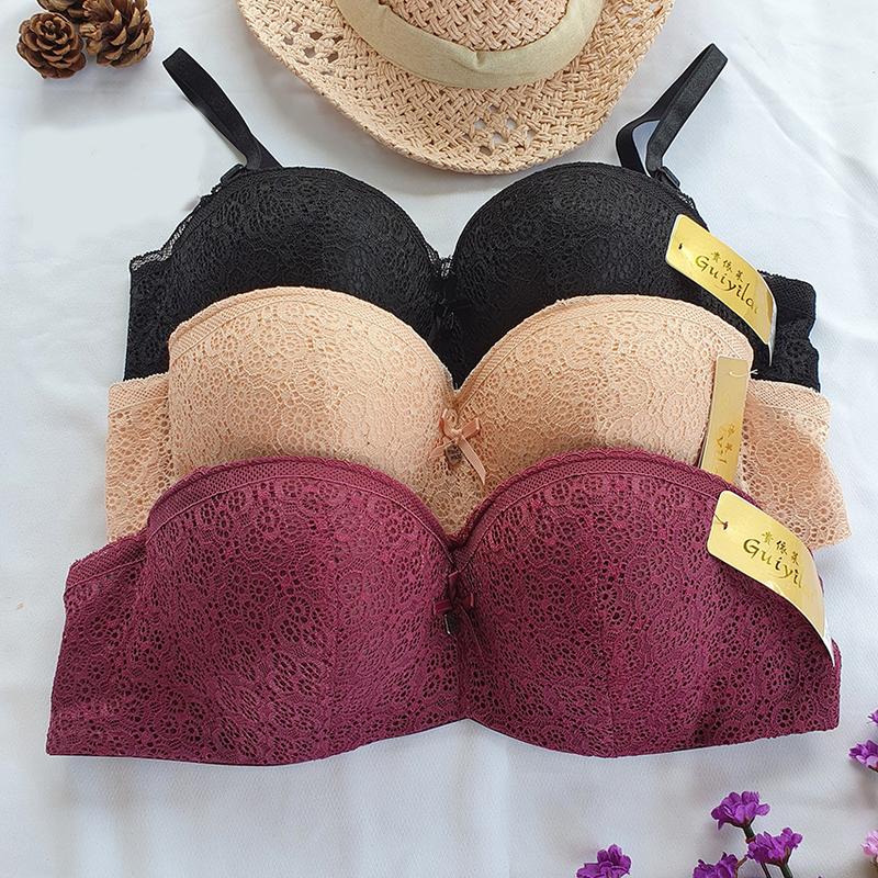 Product Introduction of Áo Lót Nữ Ren - Có Gọng - Đệm Mút Mỏng - Cup Ngang - Quả Tròn Ôm Nâng  8324 14