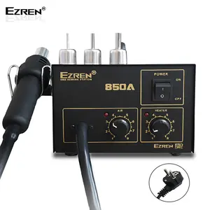 Ezren 850A Solder Uap Station 100C - 450C SMD Blower Uap Heat Air