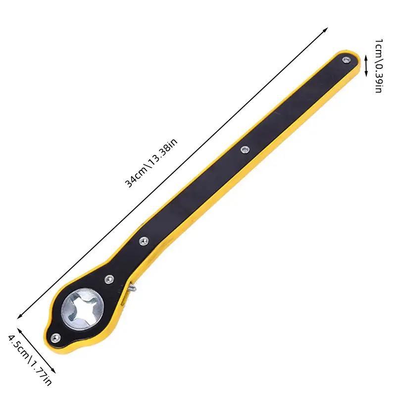 Auto Labor Saving Jack Ratchet Wrench, Tire Jack Removal Wrench, Car Tire Wrench, Tyre Repair & Fitting Tool 1