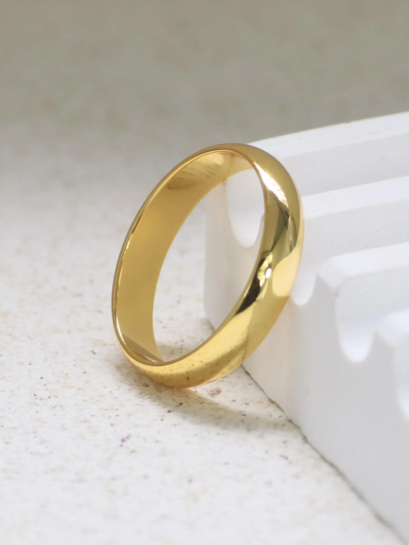 Elegant Plain Ring, Fashion Accessories For Women, Casual Jewelry For Party, Daily Clothing Decor