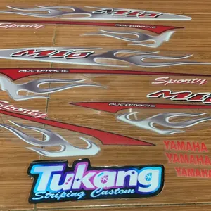 Striping mio api pelangi warna komplit