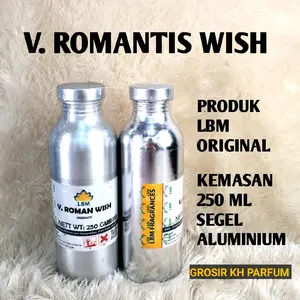 BIBIT PARFUM V.ROMAN WISH 250ML SEGEL NON ALCOHOL
