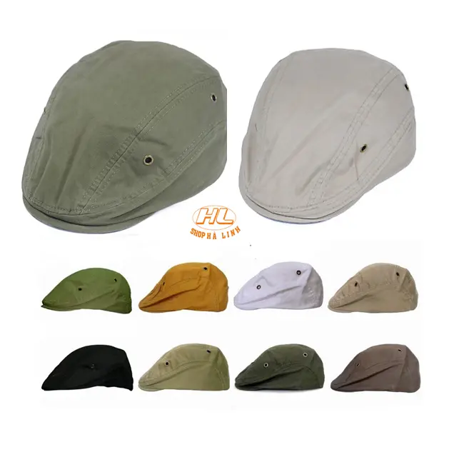Mũ bê rê thời trang bít đuôi Mũ nồi nam, Nón Beret, Nghệ Sĩ thời trang, Nón mỏ vịt - Mũ Nồi Nam (A70)
