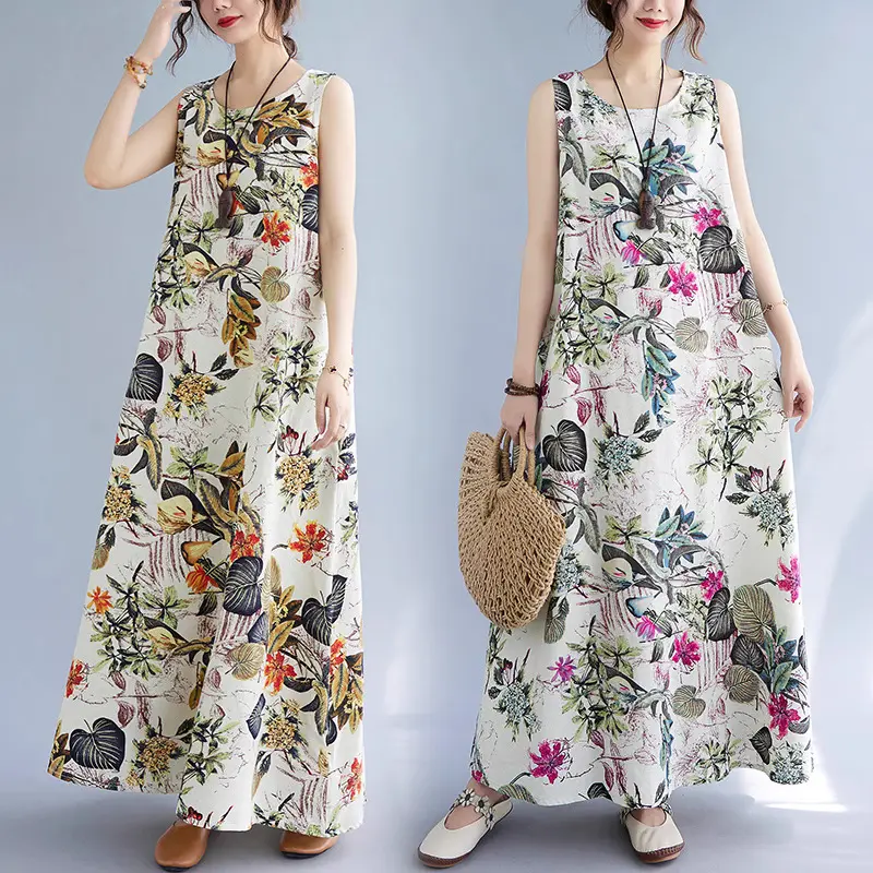 LC024 Big Size Dress Fashion Summer Terbaru