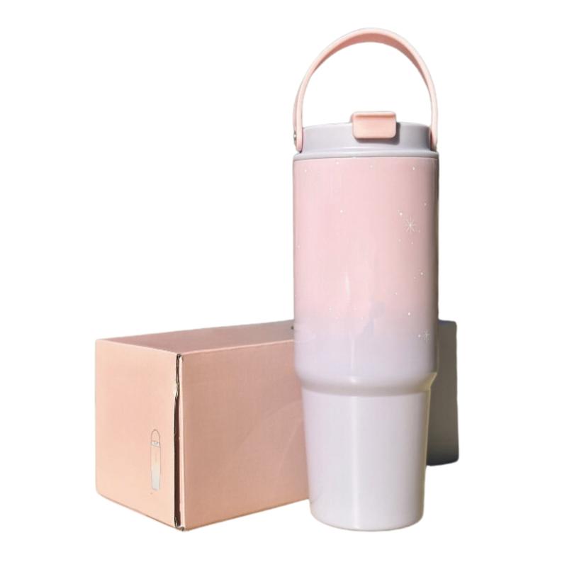 Ly giữ nhiệt inox 304 dung tích 890 ml màu pastel bình giữ nhiệt ly giữ nhiệt inox 304
