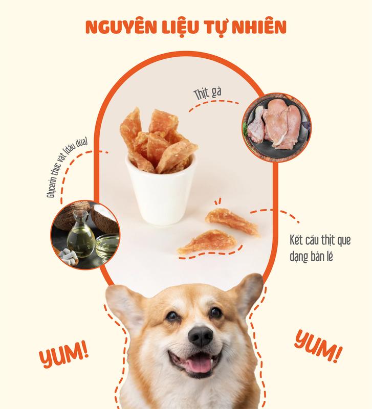 [Quà tặng không bán] Thịt Gà Vịt quay cho chó Natural Core 70g bổ sung năng lượng tức thì hỗ trợ tăng cường sức khỏe cơ bắp và xương khớp đào thải độc tố [Date tháng 5/2025] 4