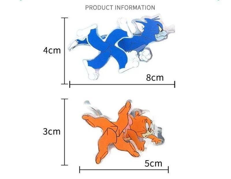 Product Introduction of YUANSHI Tom And Jerry Cartoon Car Air Outlet Decoration Air Conditioning Acrylic Accessories Clip Rotatable Toys Kawali Children Gifts 6