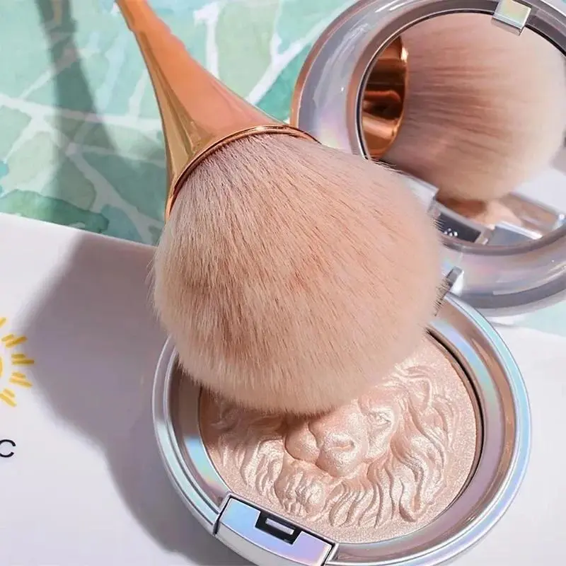 1pc Professional Powder Powder Blush Brush Big Size Soft Fluffy Nail Dust Cleaning Brush Women Girls DIY Make Up Beauty Tools