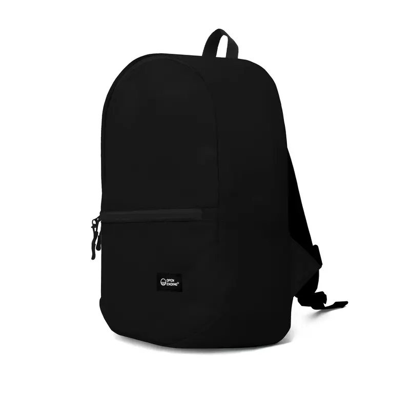 Open Ending Tas Ransel Murah Water Resistant Black [Art.Bp.01-001] 3