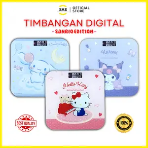 [SAS] Timbangan Badan Digital Karakter Kuromi Cinnamoroll Hellokitty