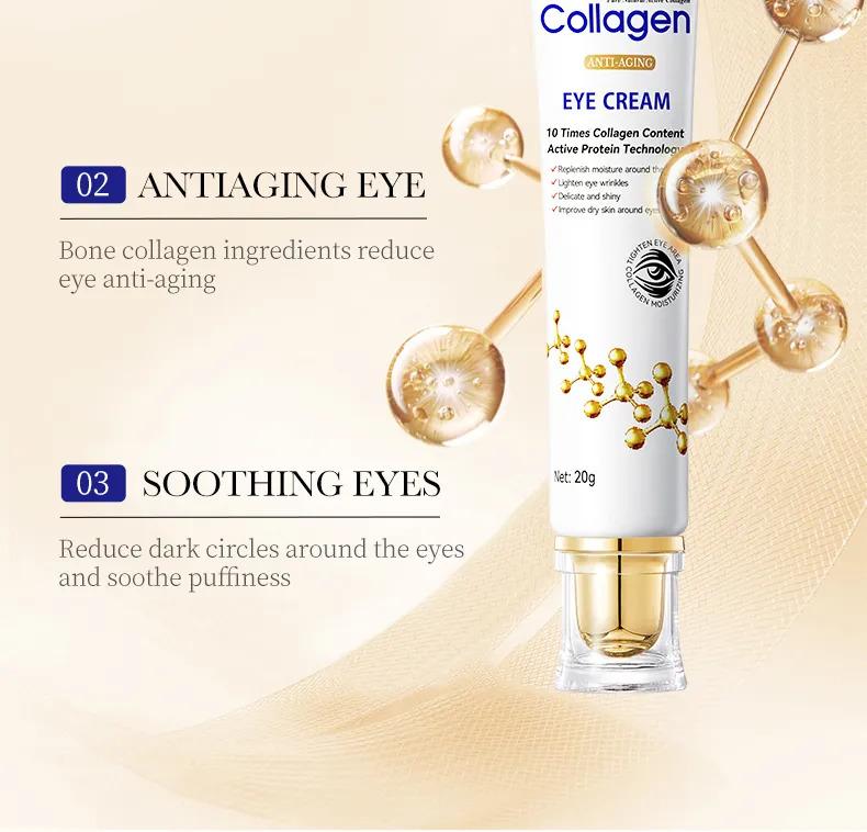Product Introduction of Kem Mắt Collagen, SADOER, Chống Lão Hóa, Giảm Nếp Nhăn, Quầng Thâm, Bổ Sung Retinol, 20g 7