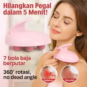 AB261 Pemijat Manual Mini Body Massage Roller Bola Pijat Portable Pemijat Seluruh Tubuh Praktis Genggam Tangan Multifungsi Massage Roller Mini Pijat Terapi Manual