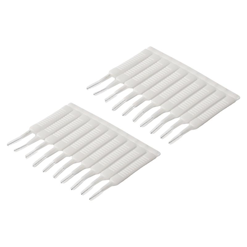 10/20/30pcs Shower Head Cleaning Brush Gap Hole Anti-Clogging Cleaner Brushes 3