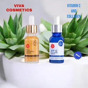 VIVA SERUM WHITENING VITAMIN C COLLAGEN WITH TRIPLE BRIGHTENING POWER 4% NIACINAMIDE 20ML