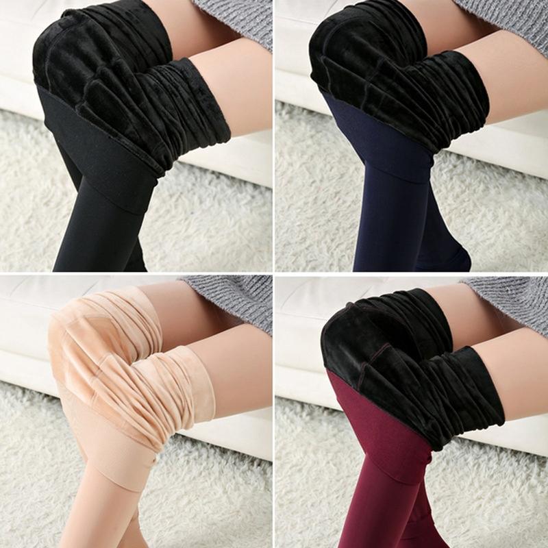 Product Introduction of Drkle-Quần Legging Co Giãn Dày Cho Nữ, Quần Bó Ấm Áp, Không Chân, Màu Trơn 0