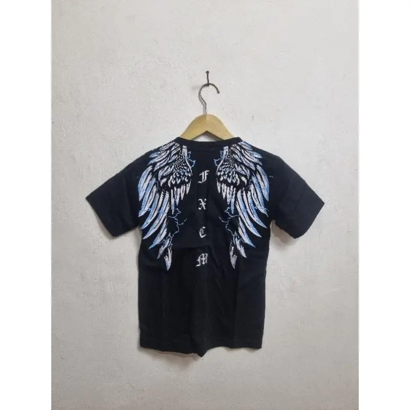Kaos Baju Atasan Anak Motif Sayap Distro 0