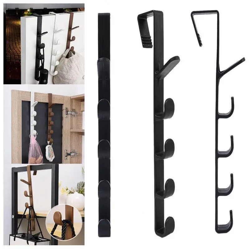 Trend fashion Creative Home Hook Multifunctional Practical Clothes Door Rear Towel Hooks Kitchen Bathroom Home Storage Supplies