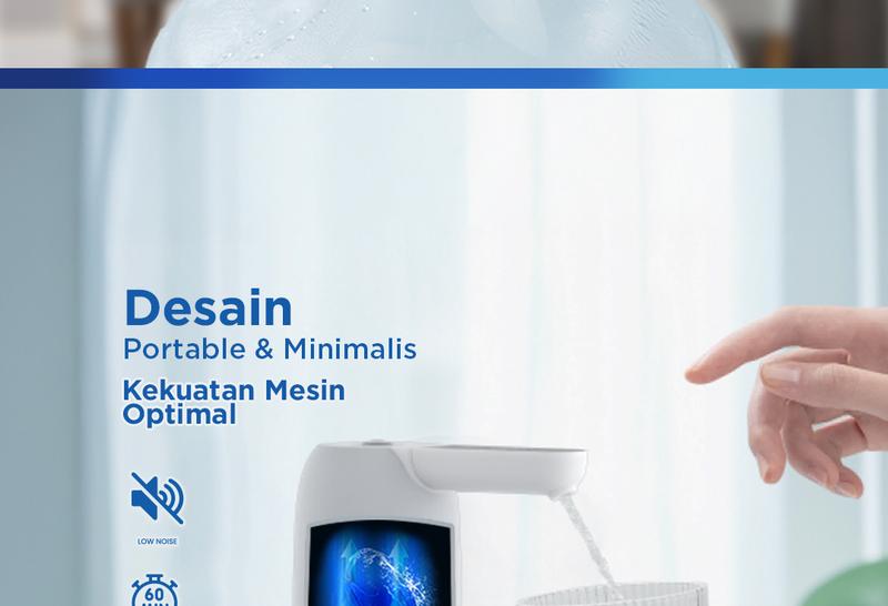 Product Introduction of Goto [COD] Wata Pompa Galon Electric Dispenser Air Minum Pump USB Charge 15