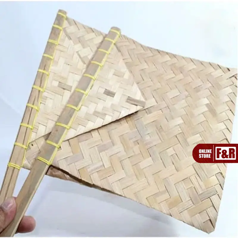 Kipas Sate Kipas Anyam Langsung Dari Pengrajin Kipas Tangan Bambu 5