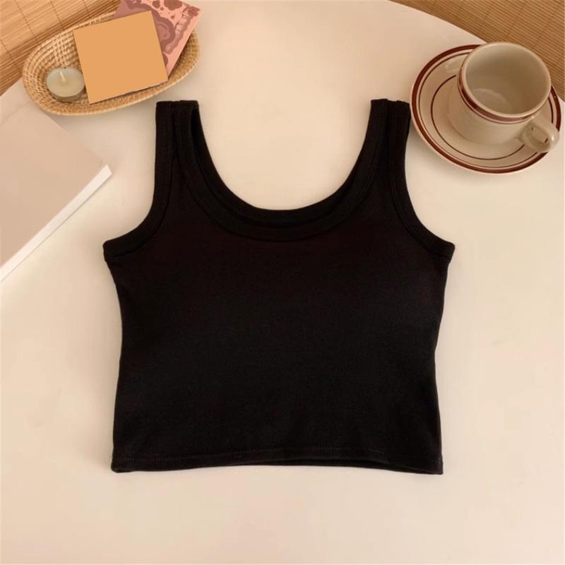 Áo Vest Lưng Đẹp Phong Cách Pháp, Cô Gái Nóng Bỏng, Áo Hai Dây, Có Đệm Ngực, Thích Hợp Mặc Trong Và Ngoài Trời, Phong Cách Mới, Không Tay, Chống Lộ, Thể Thao Nữ, Có Thể Mặc Bên Ngoài 6
