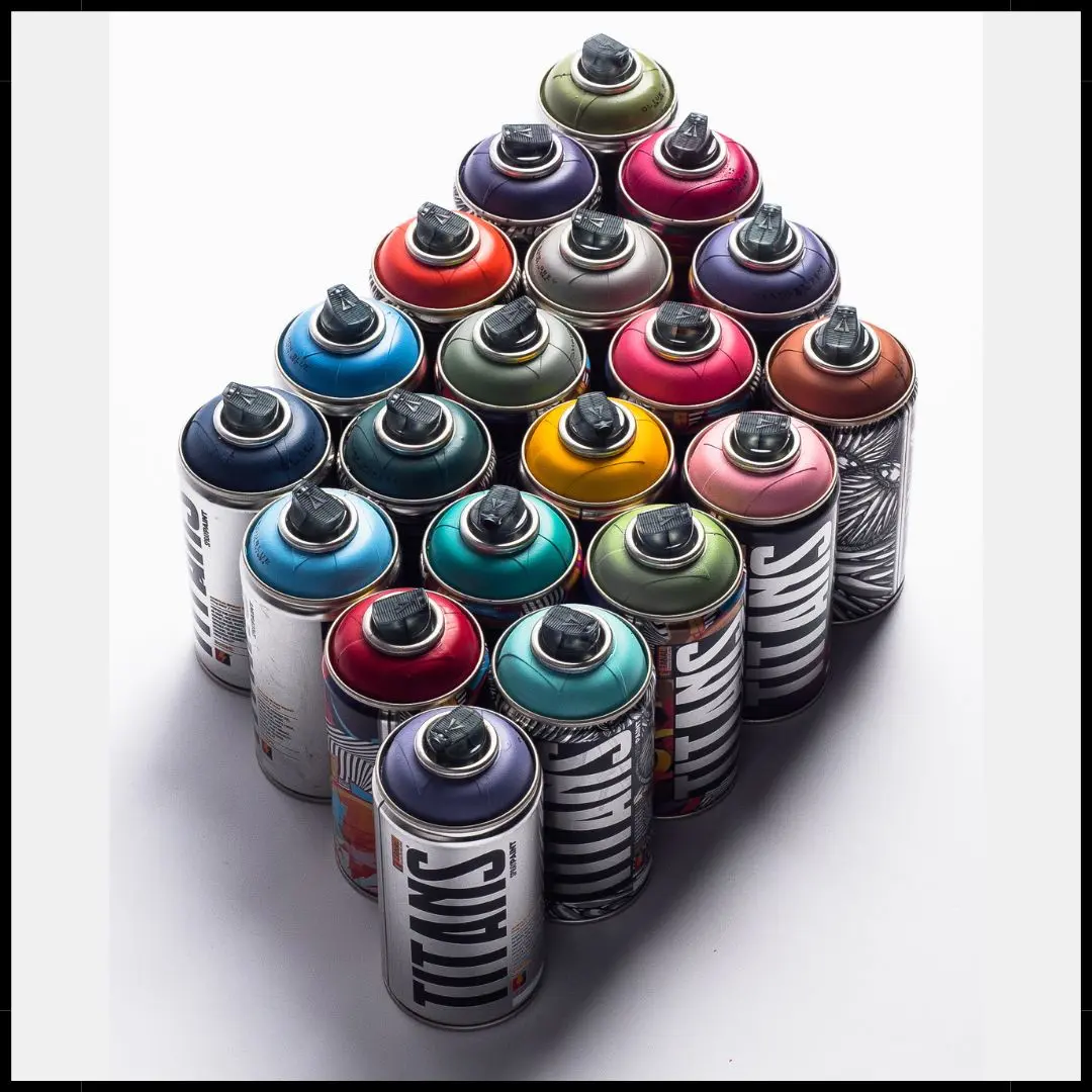 Cat Semprot Aerosol Graffiti Titans Spray Paint 300ml Stationery