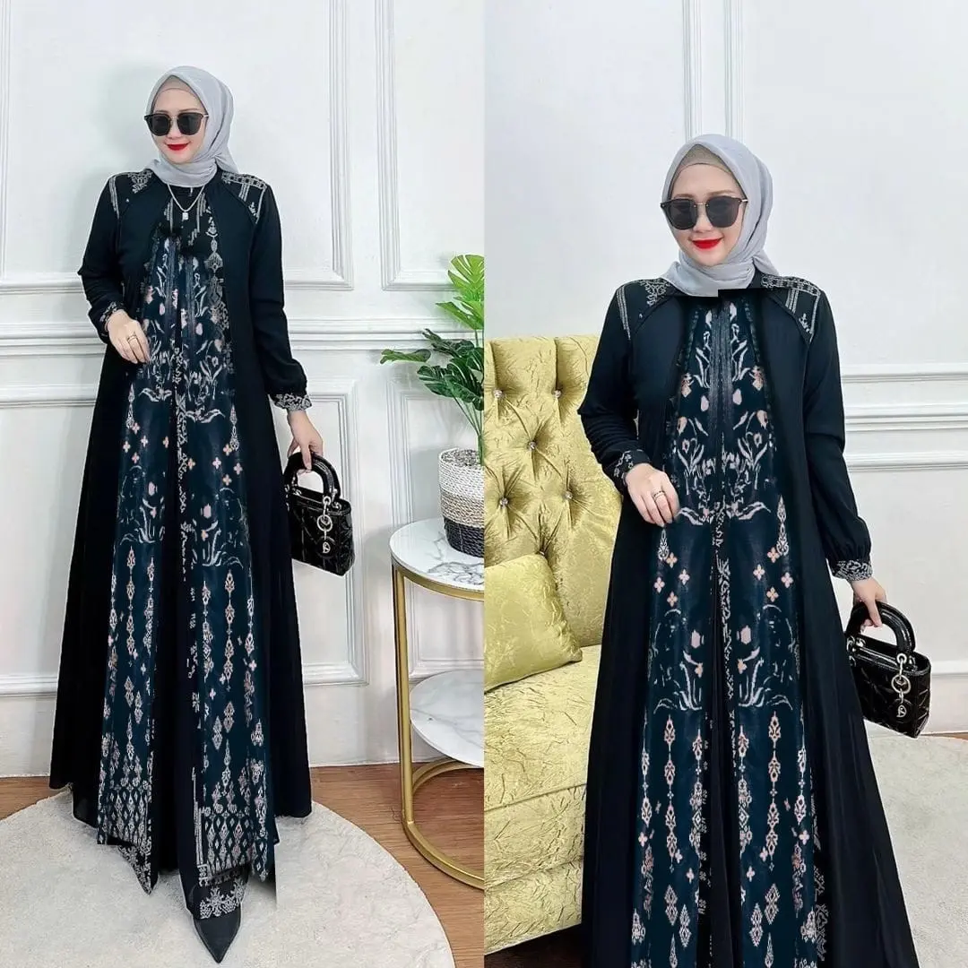 Gamis jumbo terbaru ld 140 bahan maxmara lux halus dan adem Cantik Formal