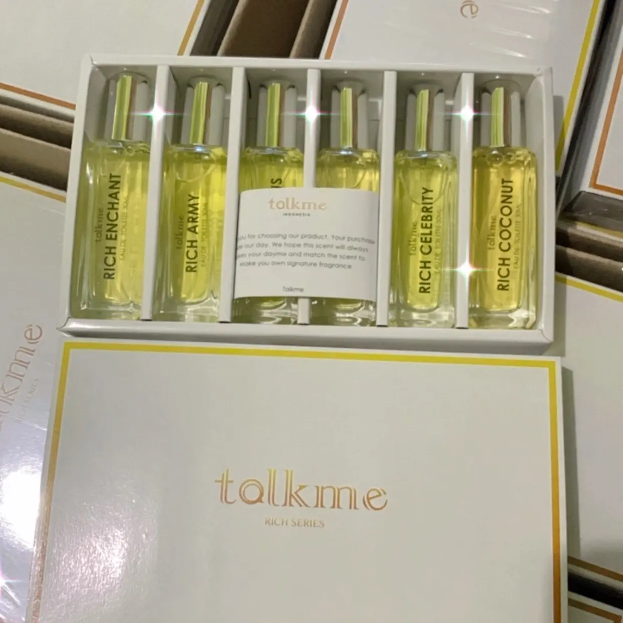 (READY STOCK) ECER TALKME RICH SERIES SATUAN 30ml pervarian EDT BEST SELLER UNISEKS